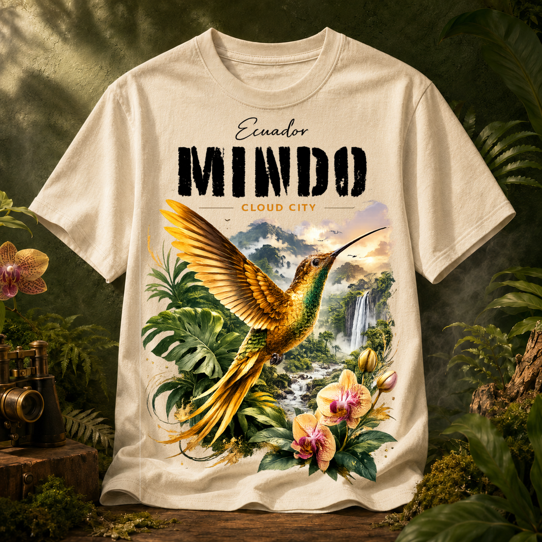 Mindo Ecuador vintage landmark t-shirt