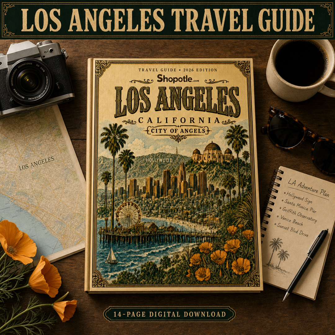 Los Angeles printable travel guide
