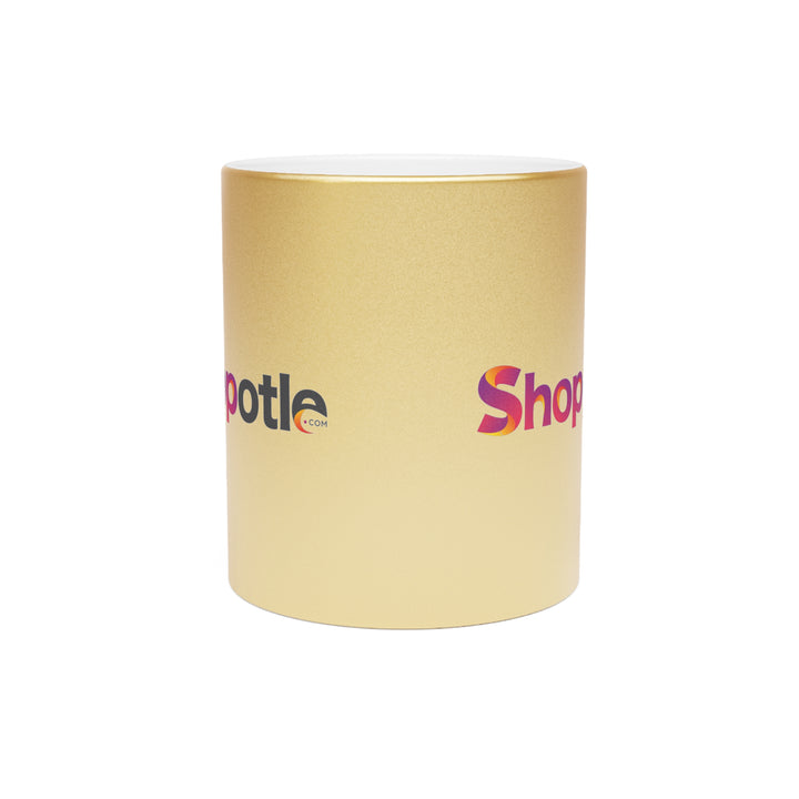 Shopotle Metallic Mug (Silver\Gold) (Custom)