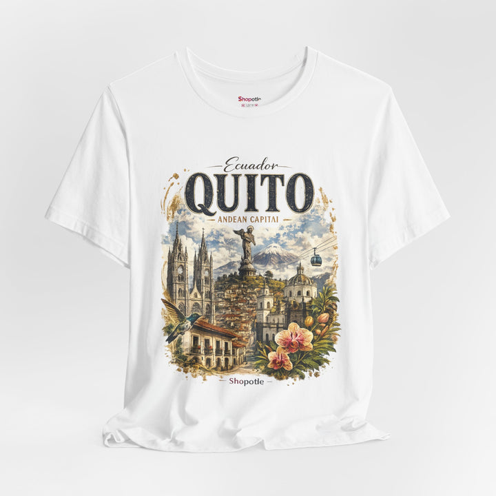 Quito Vintage Travel Tee — Ecuadorian Capital Souvenir T-Shirt