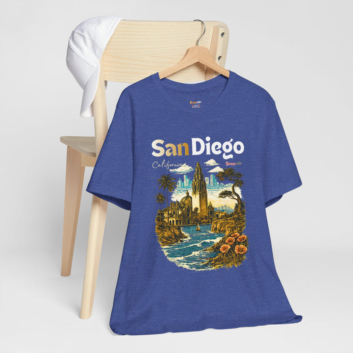 San Diego California Vintage Landmark T-Shirt