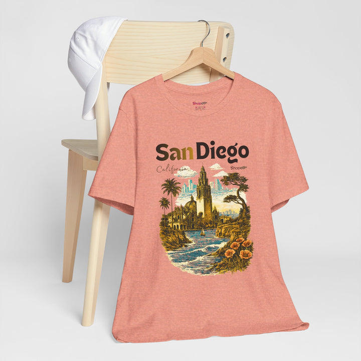 San Diego California Vintage Landmark T-Shirt