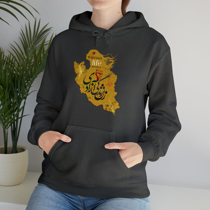 Woman Life Freedom Hooded Sweatshirt