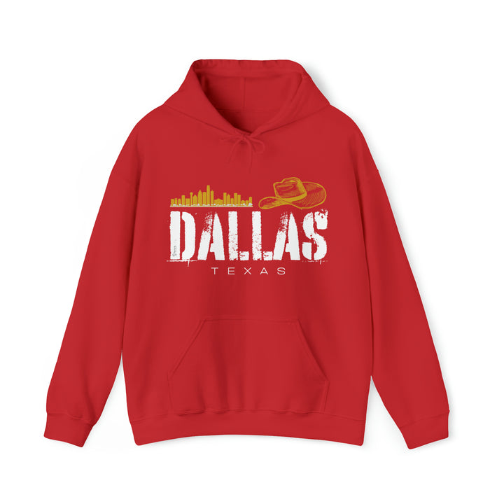 Dallas, Texas Hooded Sweatshirt