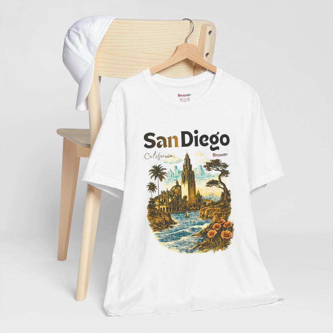 San Diego California Vintage Landmark T-Shirt