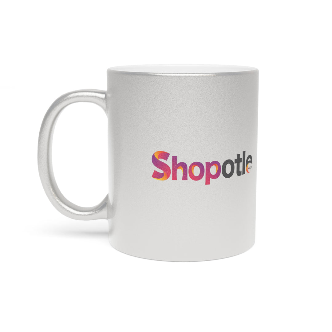 Shopotle Metallic Mug (Silver\Gold) (Custom)