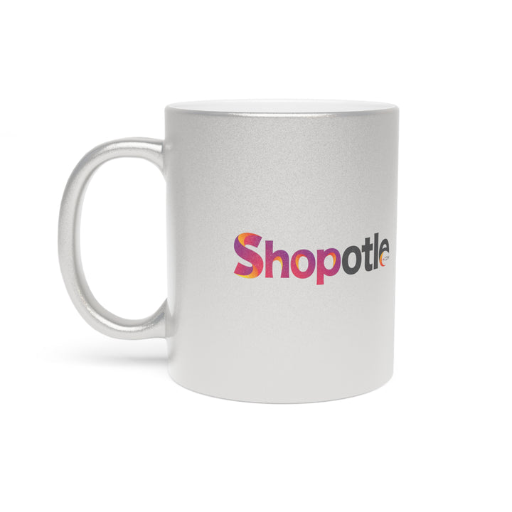 Shopotle Metallic Mug (Silver\Gold) (Custom)
