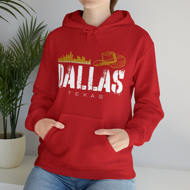 Dallas, Texas Hooded Sweatshirt