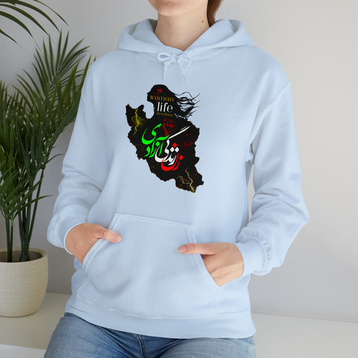Woman Life Freedom Hooded Sweatshirt