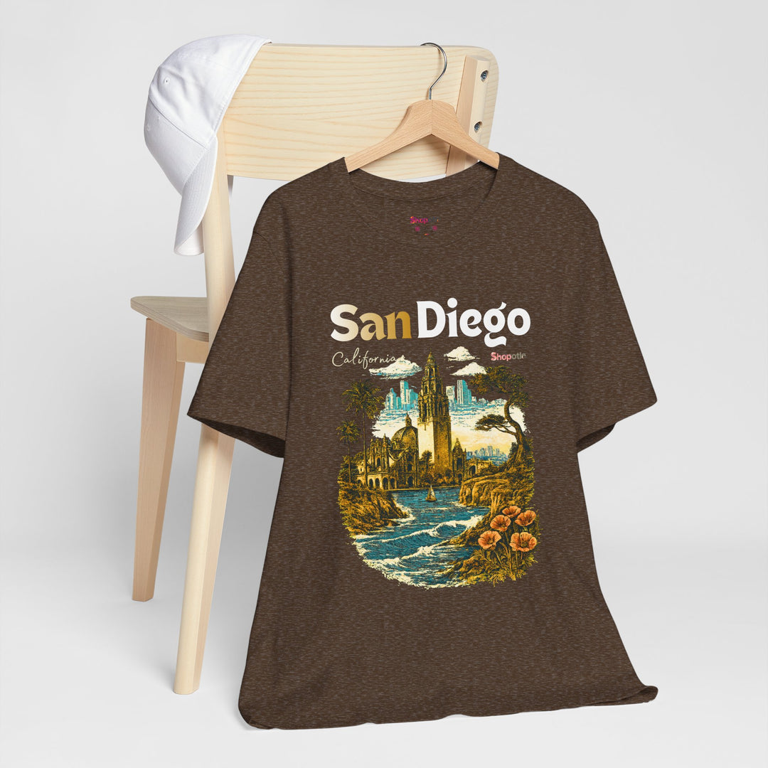 San Diego California Vintage Landmark T-Shirt