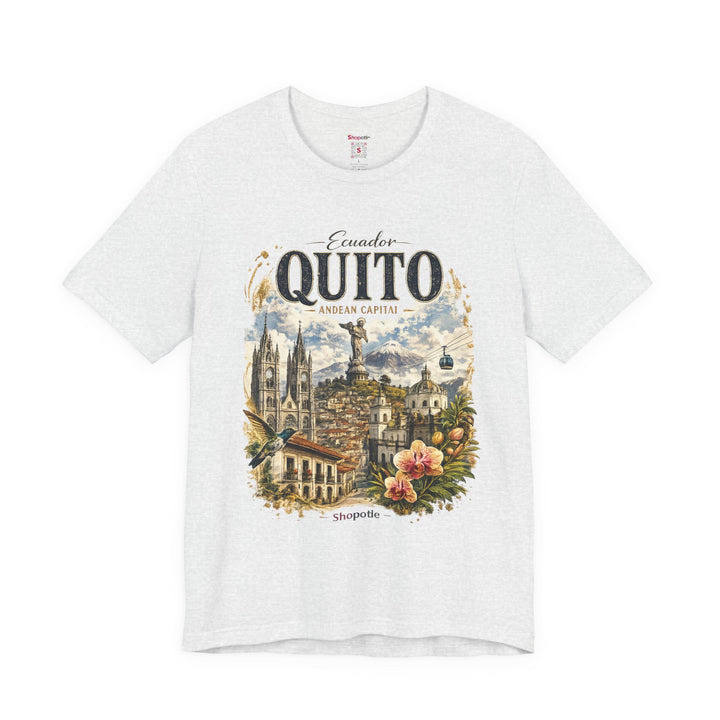 Quito Vintage Travel Tee — Ecuadorian Capital Souvenir T-Shirt