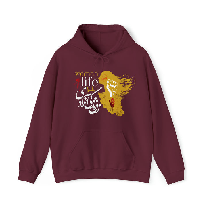 Woman Life Freedom Hooded Sweatshirt