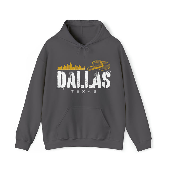 Dallas, Texas Hooded Sweatshirt