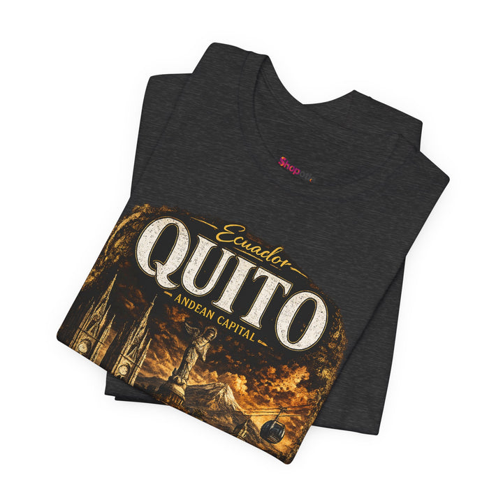 Quito Vintage Travel Tee — Ecuadorian Capital Souvenir T-Shirt