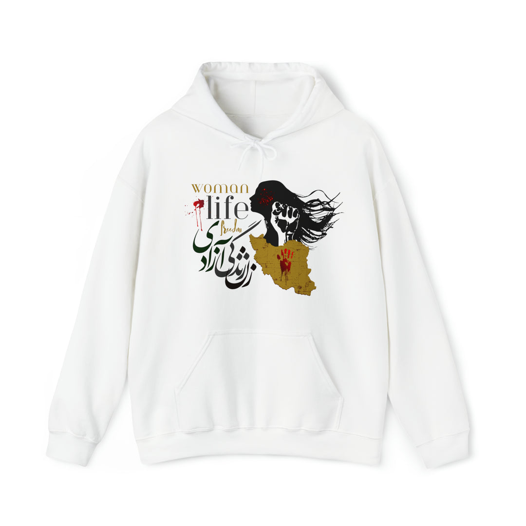 Woman Life Freedom Hooded Sweatshirt