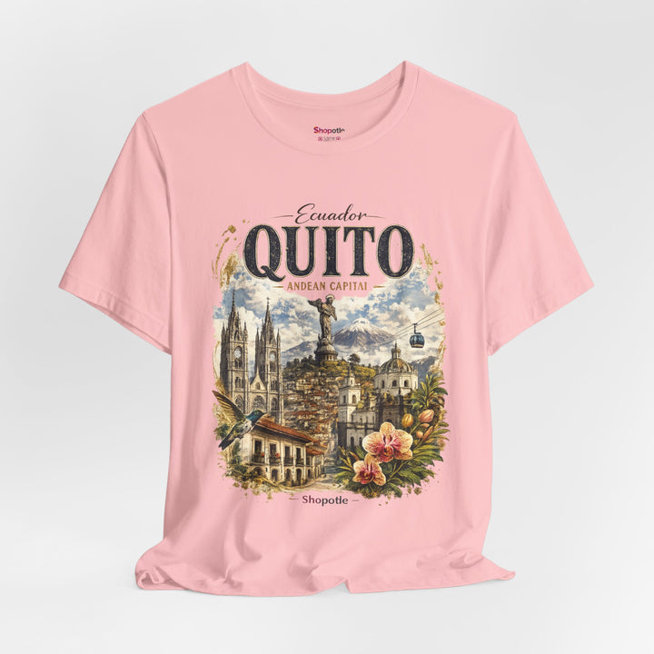 Quito Vintage Travel Tee — Ecuadorian Capital Souvenir T-Shirt