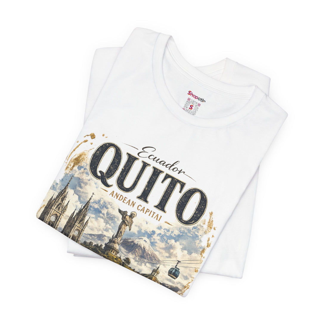 Quito Vintage Travel Tee — Ecuadorian Capital Souvenir T-Shirt