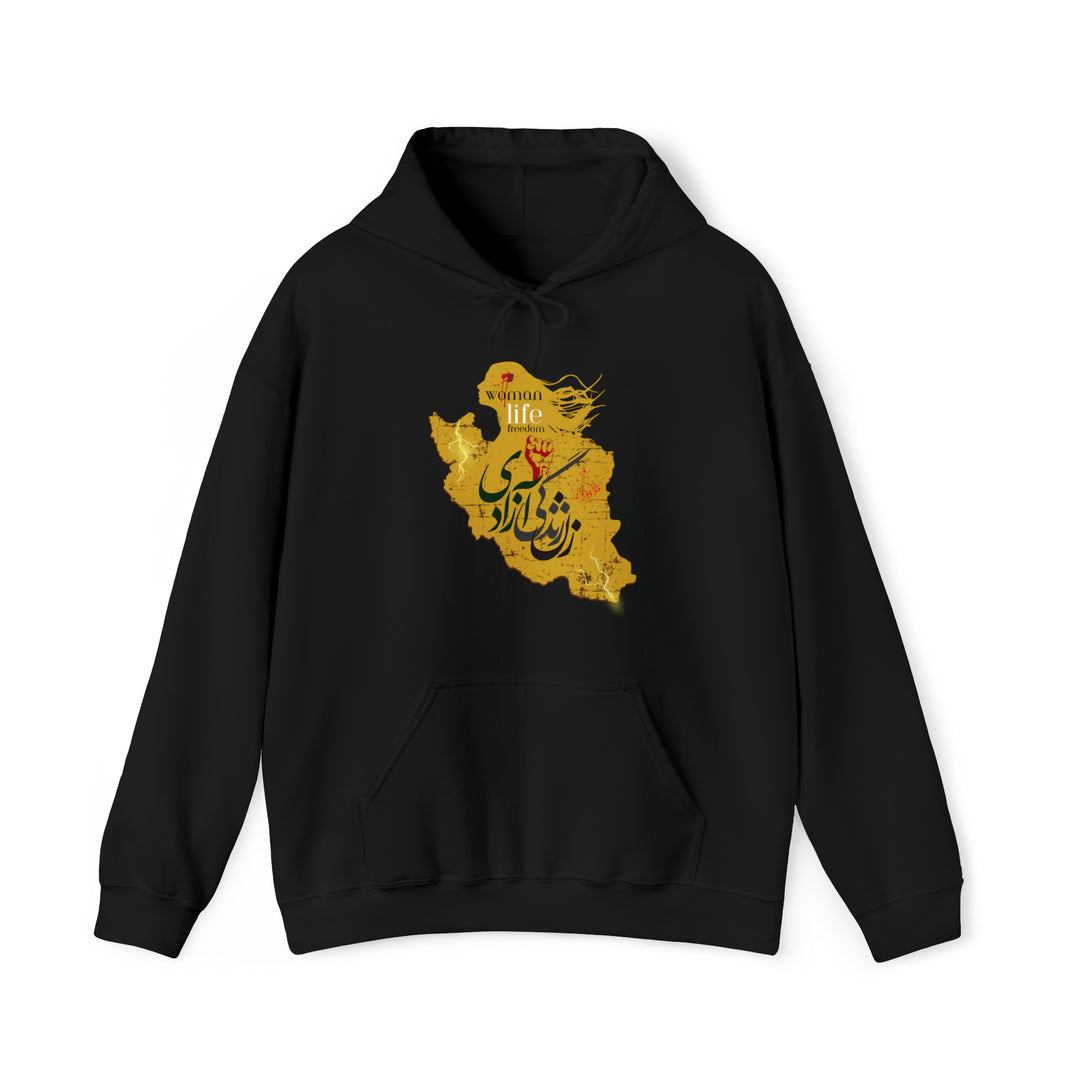 Woman Life Freedom Hooded Sweatshirt