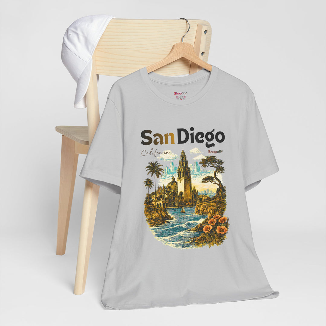 San Diego California Vintage Landmark T-Shirt