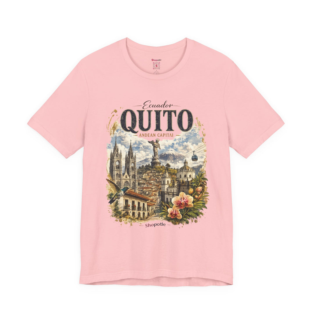 Quito Vintage Travel Tee — Ecuadorian Capital Souvenir T-Shirt