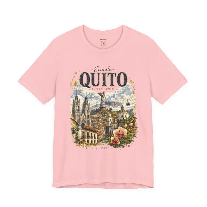 Quito Vintage Travel Tee — Ecuadorian Capital Souvenir T-Shirt