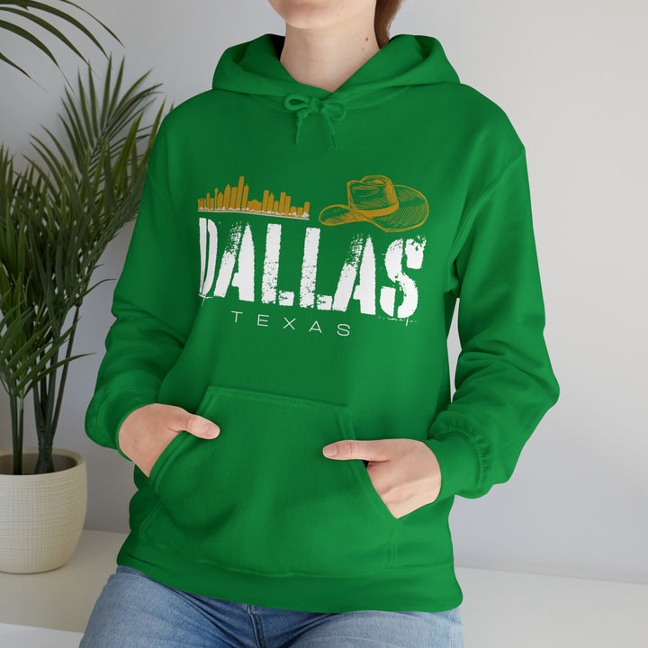 Dallas, Texas Hooded Sweatshirt