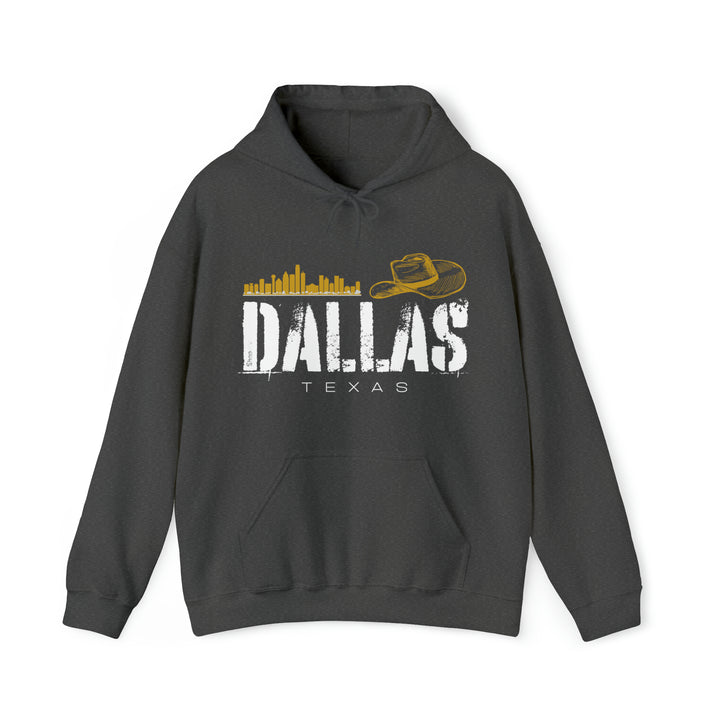 Dallas, Texas Hooded Sweatshirt