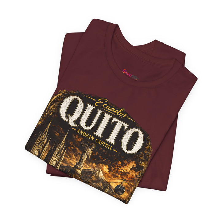Quito Vintage Travel Tee — Ecuadorian Capital Souvenir T-Shirt