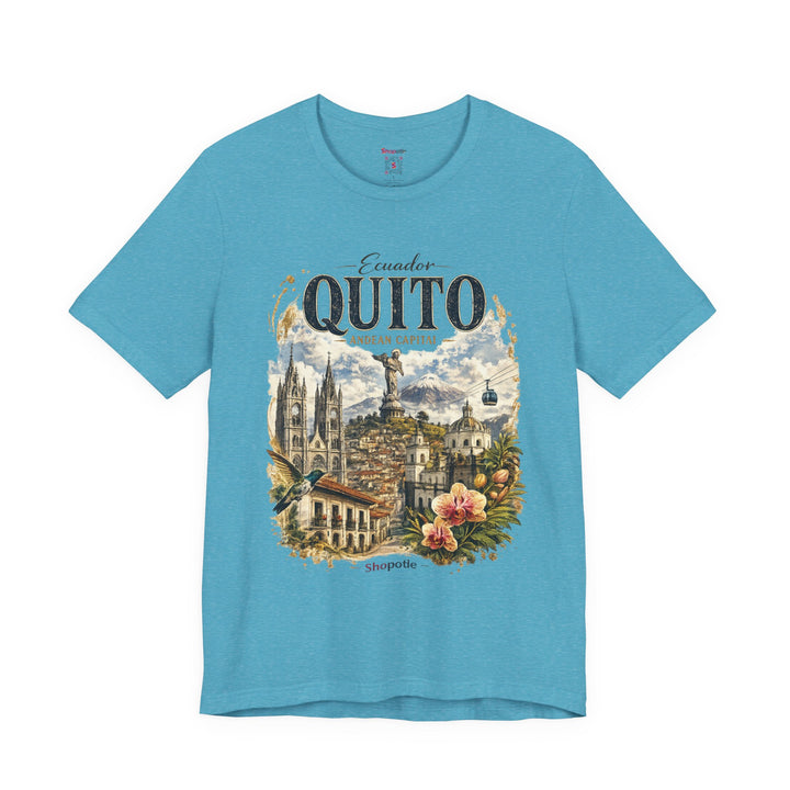 Quito Vintage Travel Tee — Ecuadorian Capital Souvenir T-Shirt