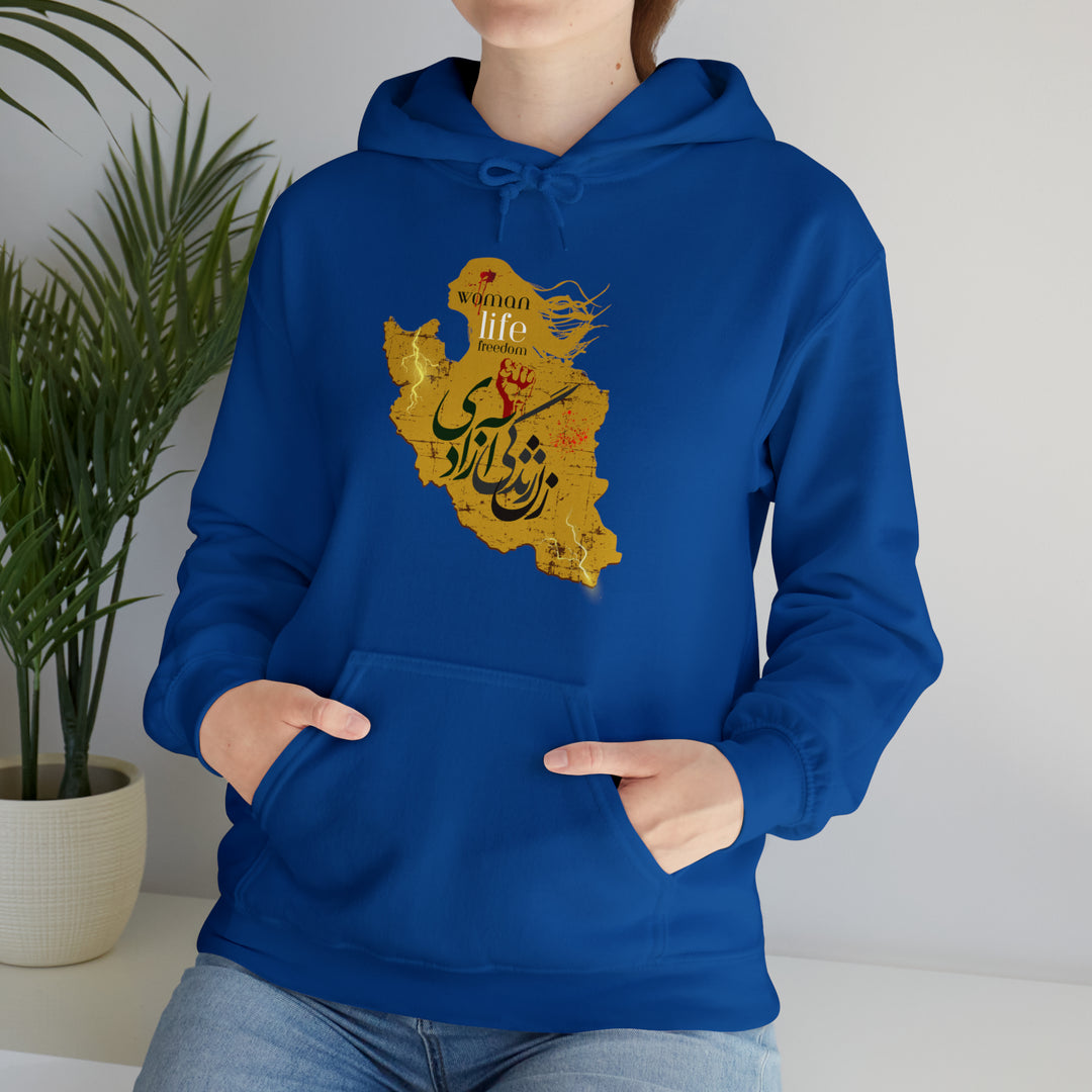 Woman Life Freedom Hooded Sweatshirt