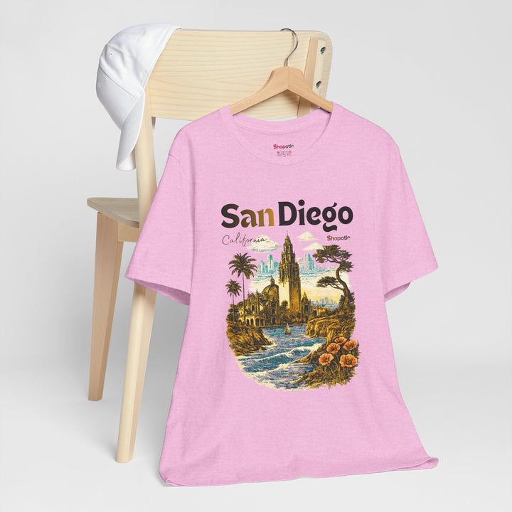 San Diego California Vintage Landmark T-Shirt