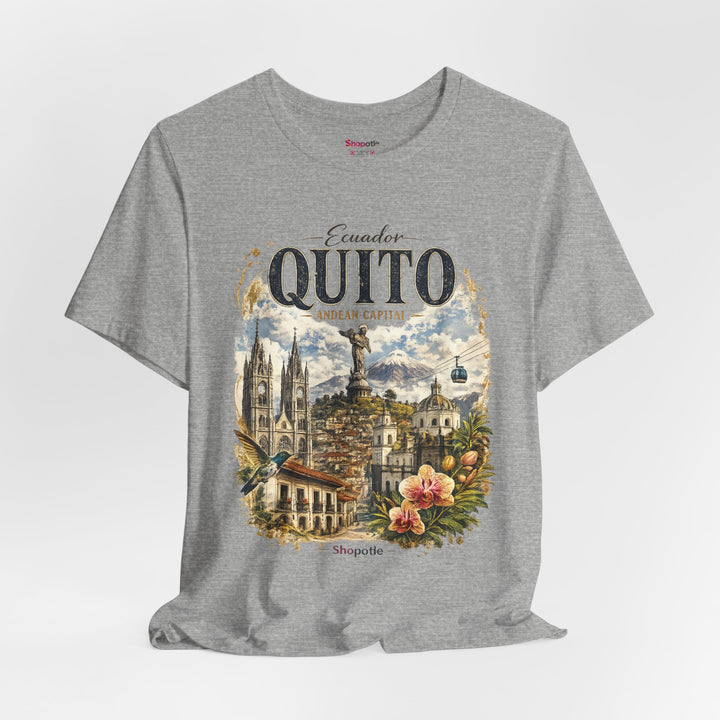 Quito Vintage Travel Tee — Ecuadorian Capital Souvenir T-Shirt