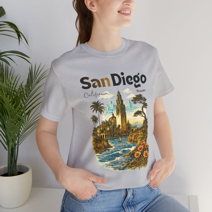 San Diego California Vintage Landmark T-Shirt