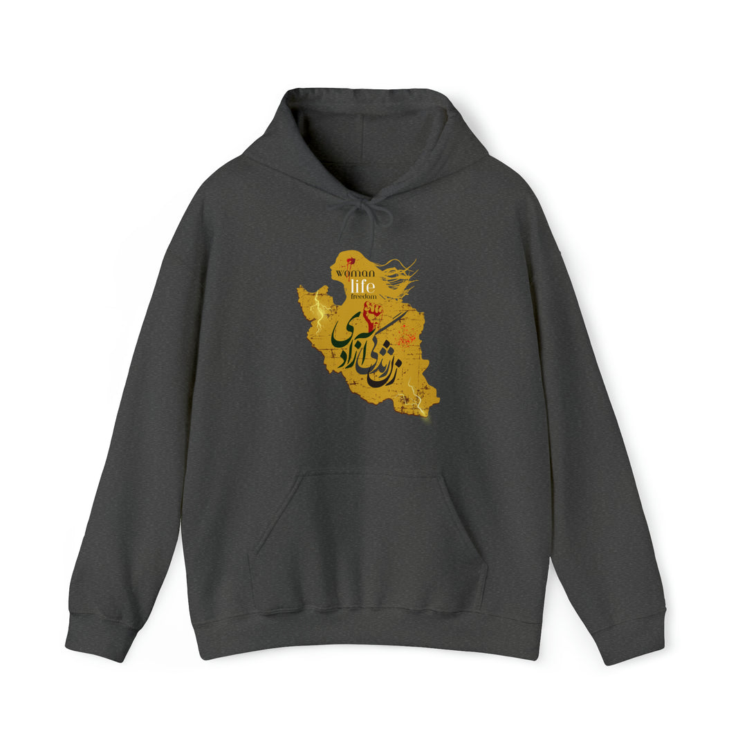 Woman Life Freedom Hooded Sweatshirt
