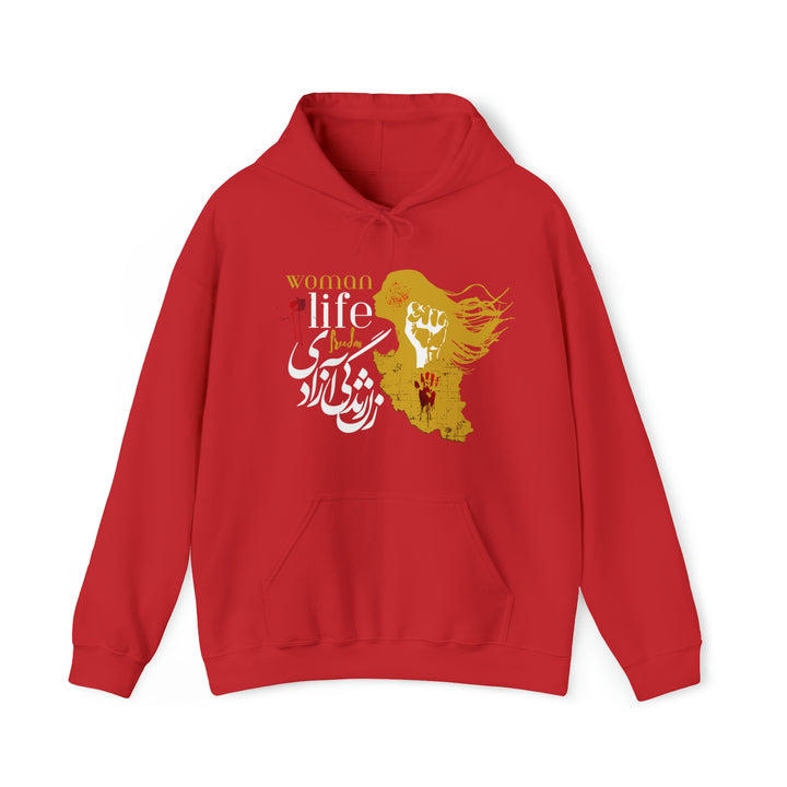 Woman Life Freedom Hooded Sweatshirt