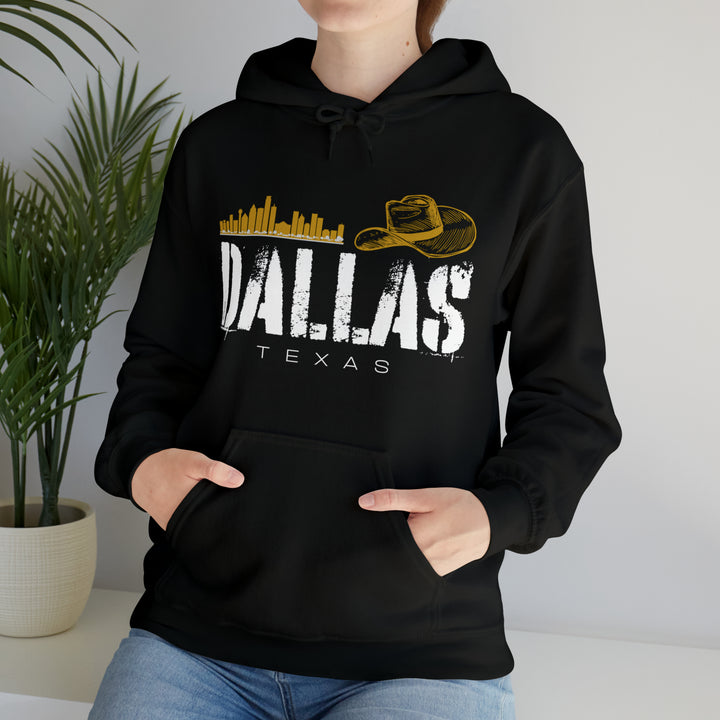 Dallas, Texas Hooded Sweatshirt