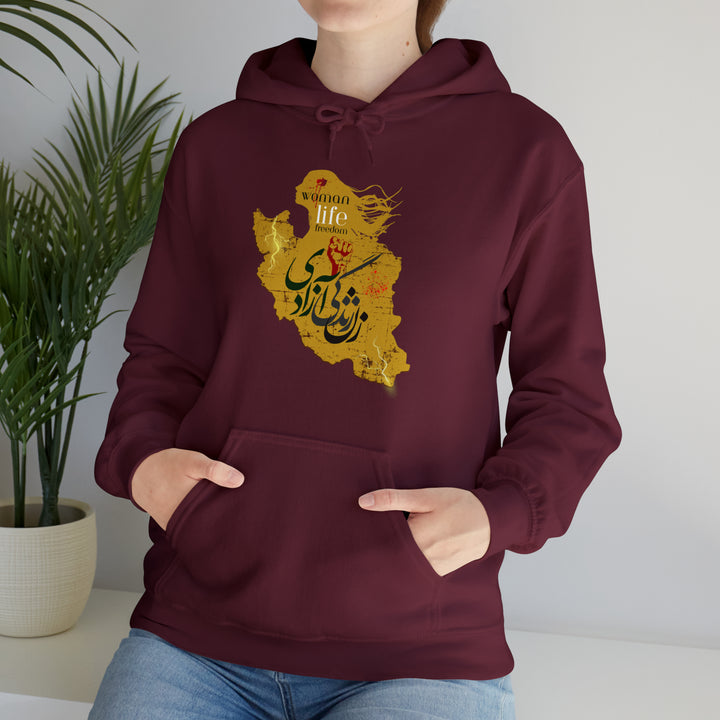 Woman Life Freedom Hooded Sweatshirt
