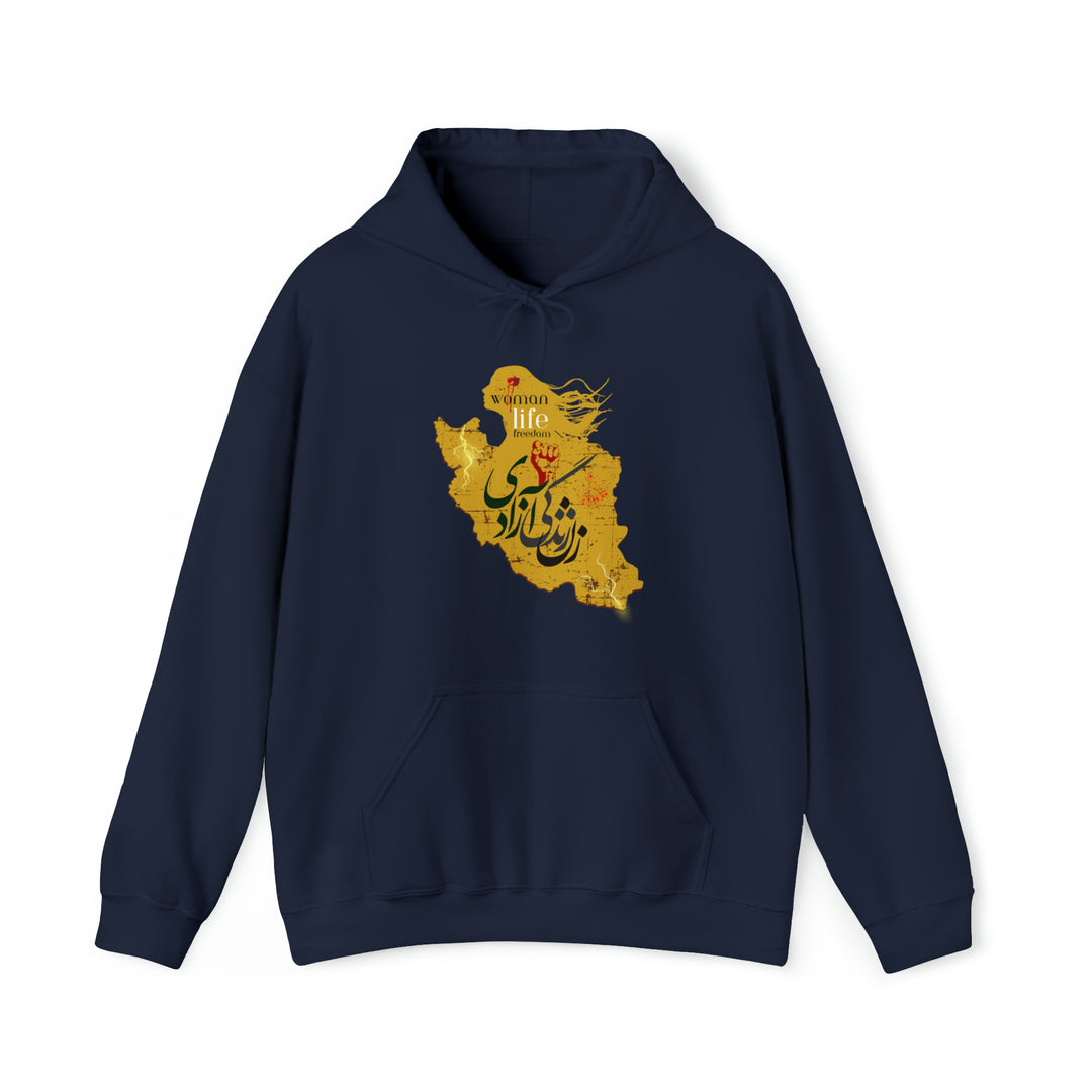 Woman Life Freedom Hooded Sweatshirt