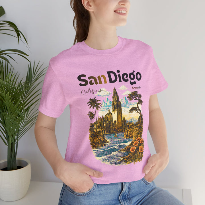 San Diego California Vintage Landmark T-Shirt