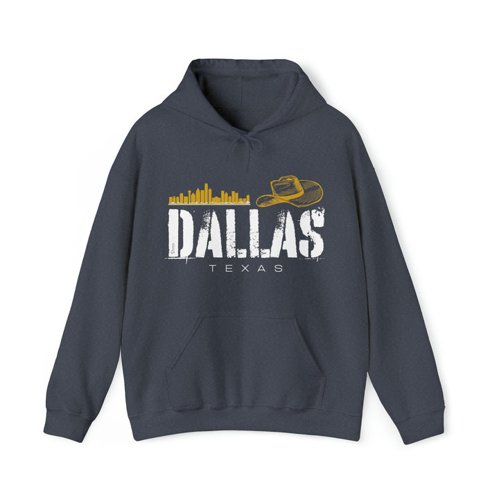 Dallas, Texas Hooded Sweatshirt