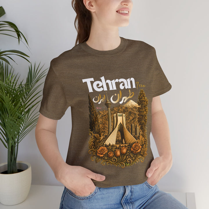 Tehran Iran Persian Vintage Landmark T-Shirt