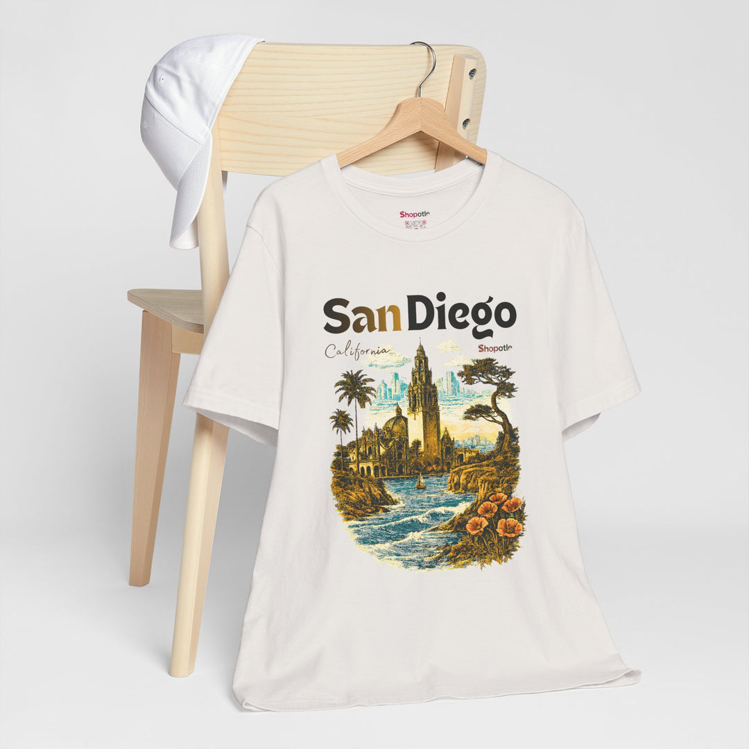 San Diego California Vintage Landmark T-Shirt