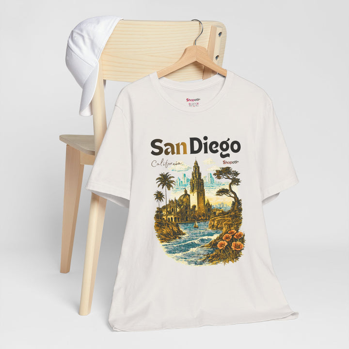 San Diego California Vintage Landmark T-Shirt