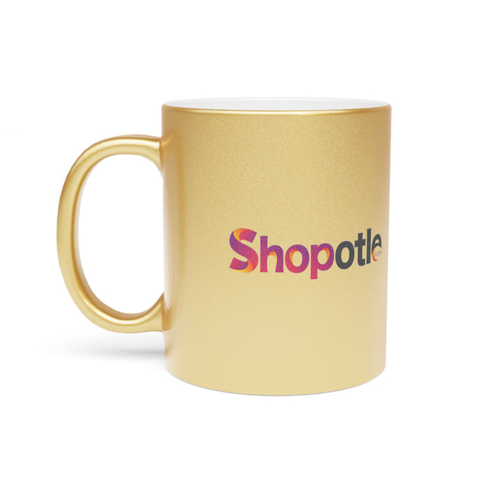 Shopotle Metallic Mug (Silver\Gold) (Custom)