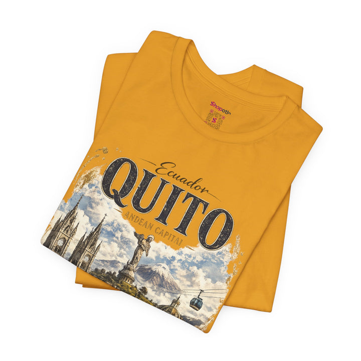 Quito Vintage Travel Tee — Ecuadorian Capital Souvenir T-Shirt