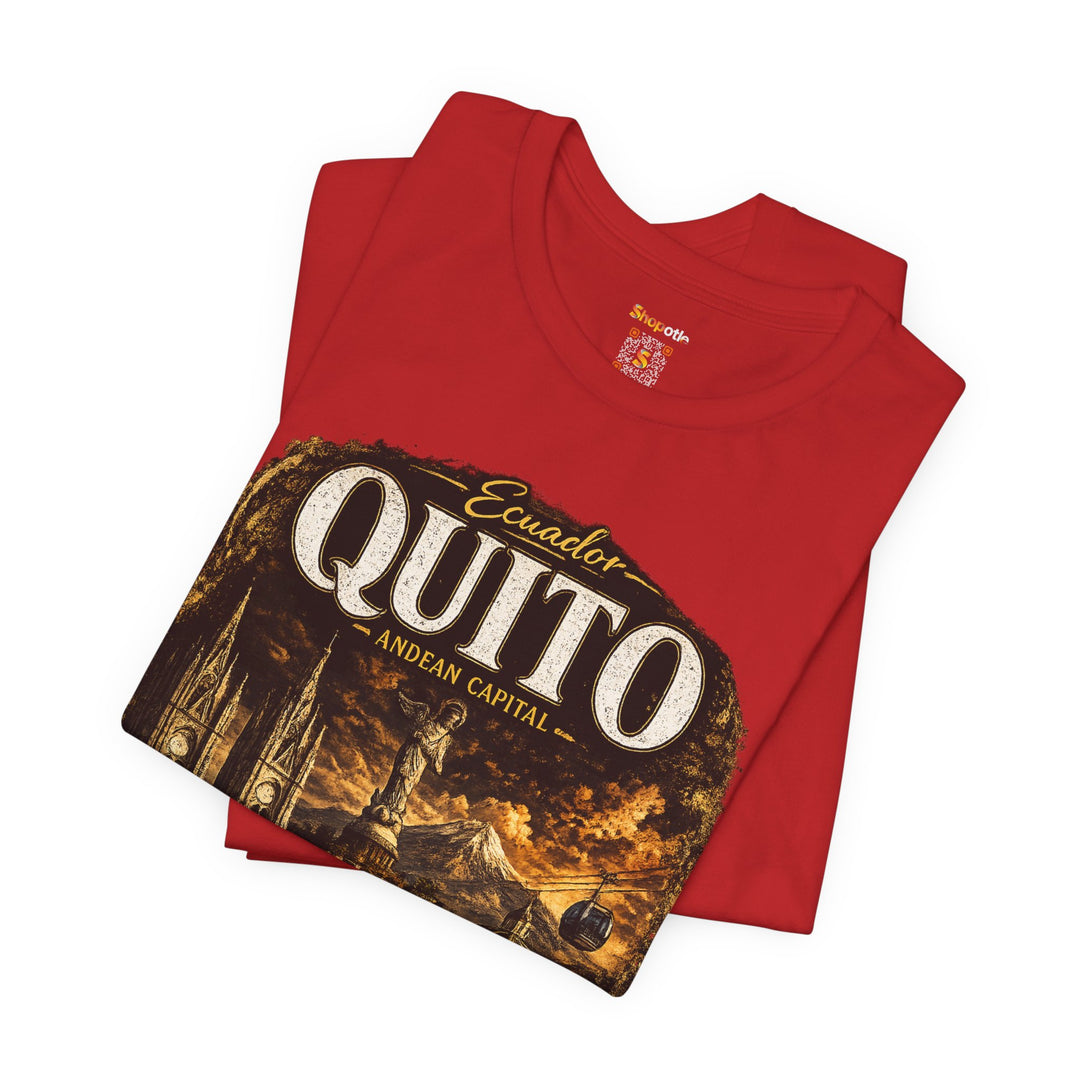 Quito Vintage Travel Tee — Ecuadorian Capital Souvenir T-Shirt