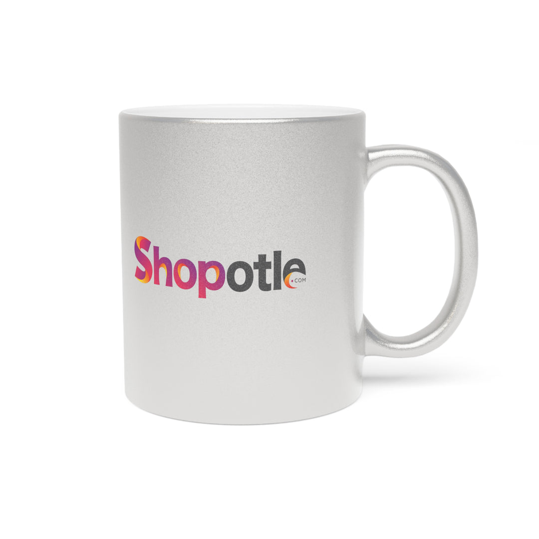 Shopotle Metallic Mug (Silver\Gold) (Custom)