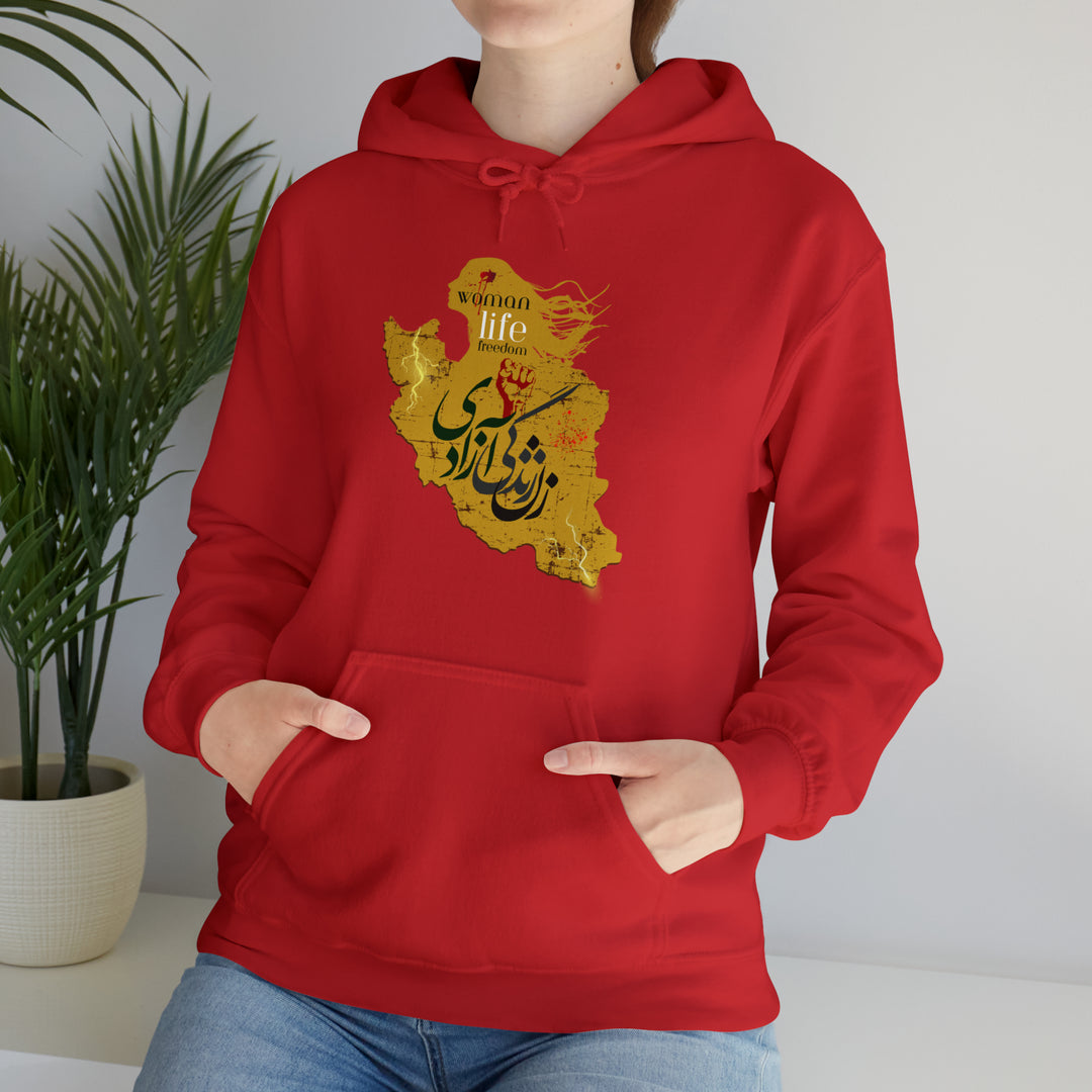 Woman Life Freedom Hooded Sweatshirt