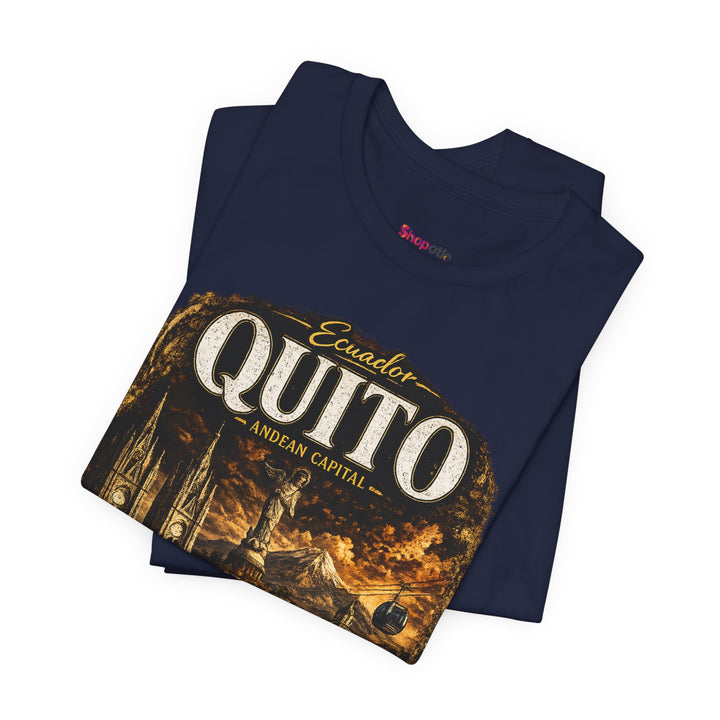 Quito Vintage Travel Tee — Ecuadorian Capital Souvenir T-Shirt