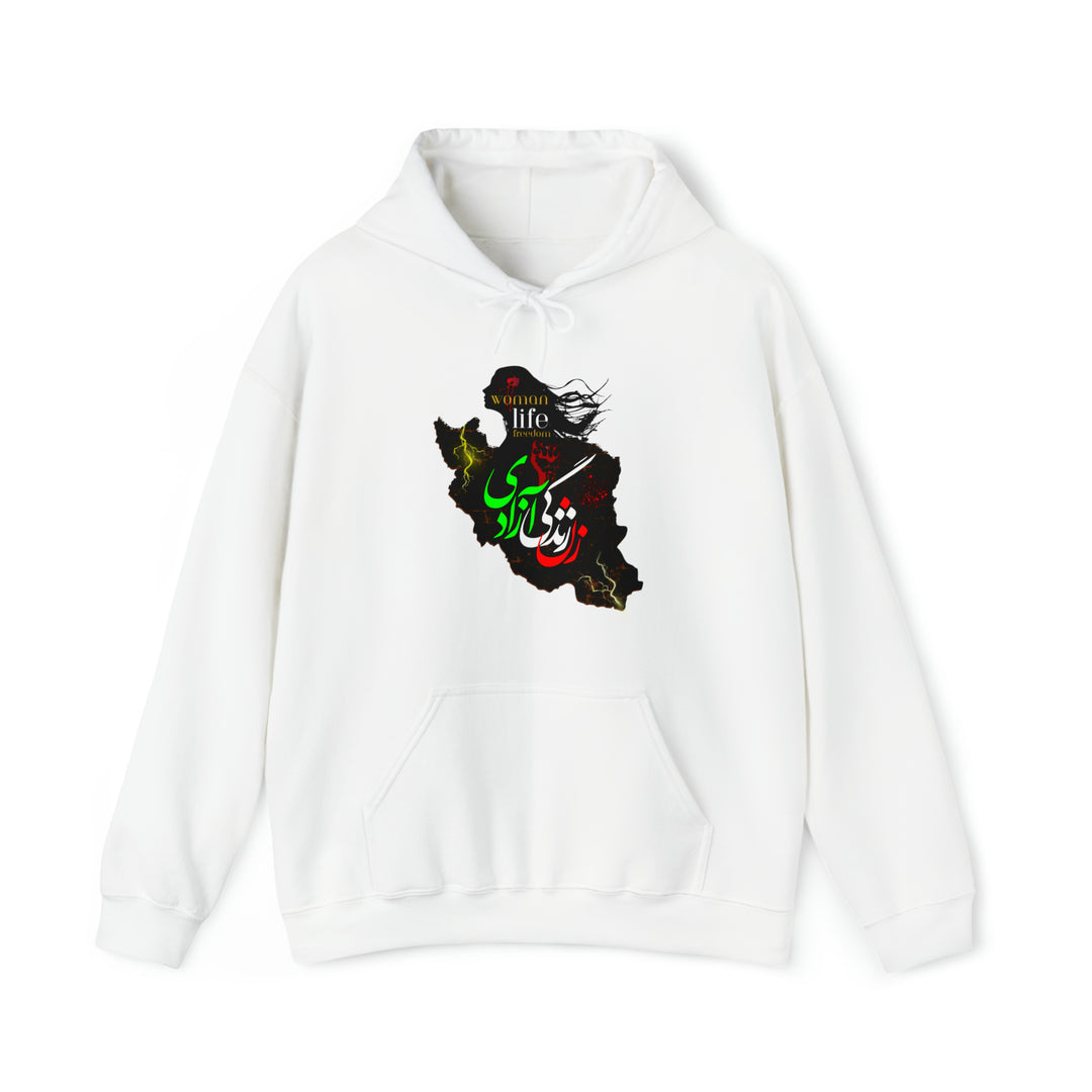 Woman Life Freedom Hooded Sweatshirt